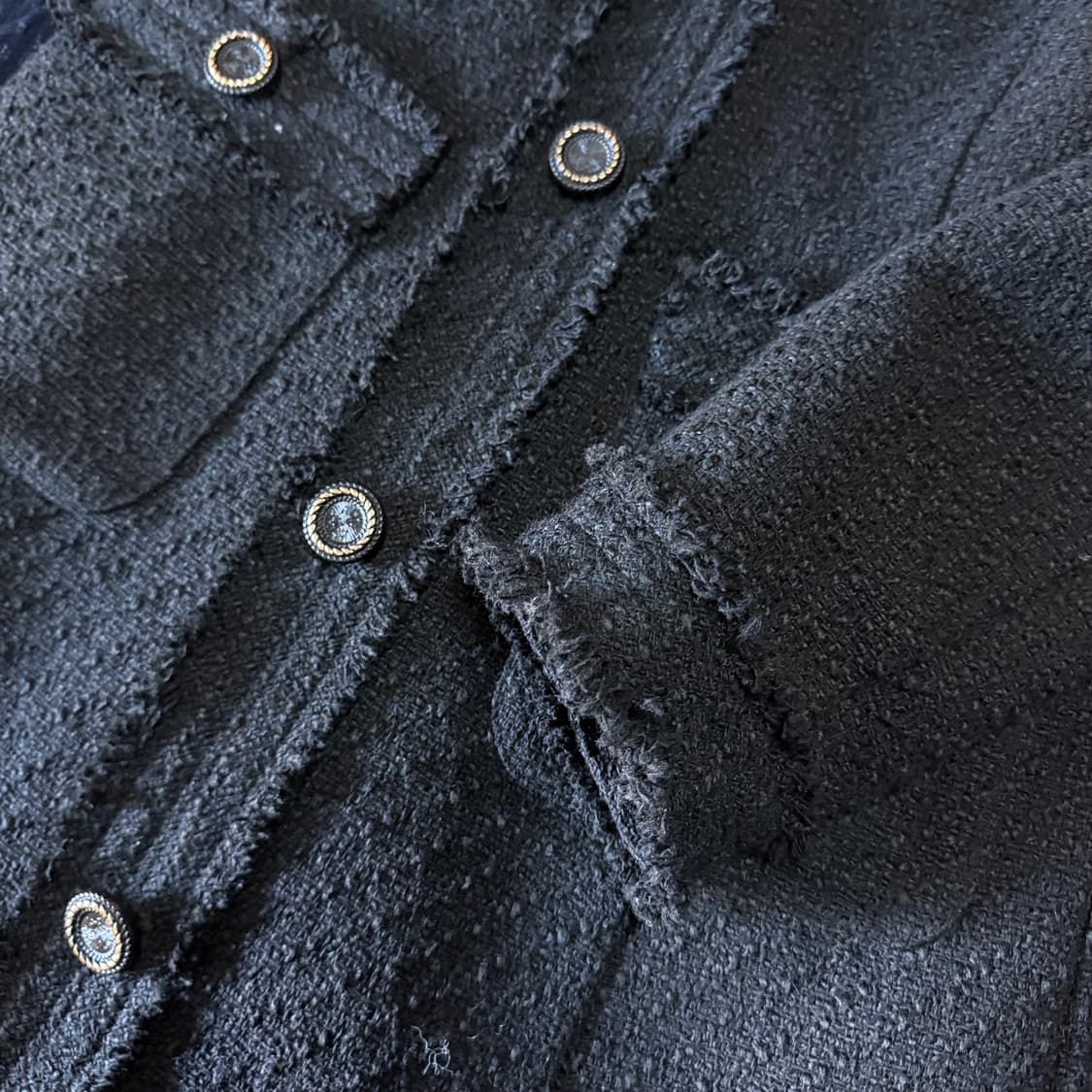 아뜨랑스 레블랑크 트위드 드레스 S 상품이미지3