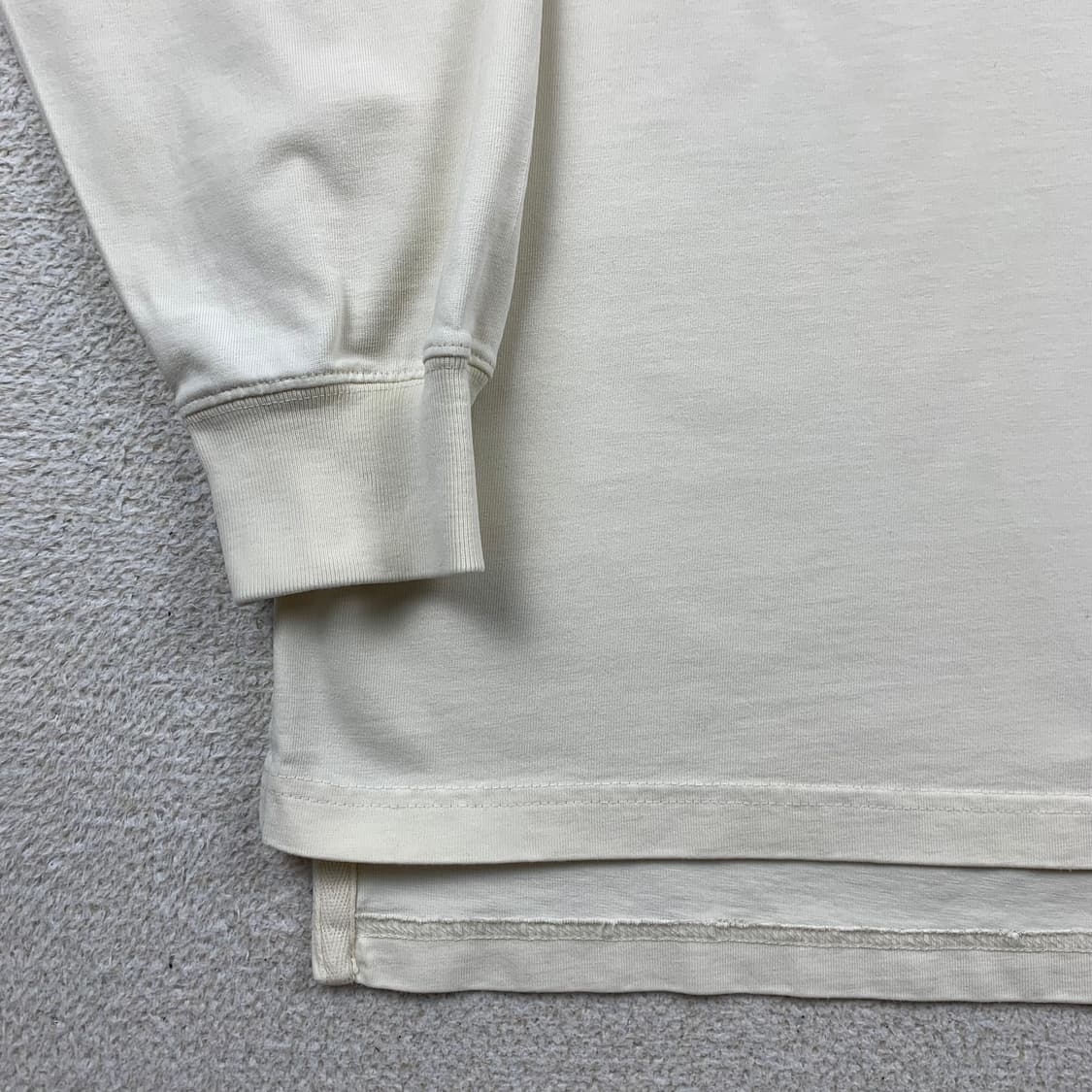 폴로 랄프로렌 크라운 로고 럭비 티셔츠 아이보리 상품이미지4