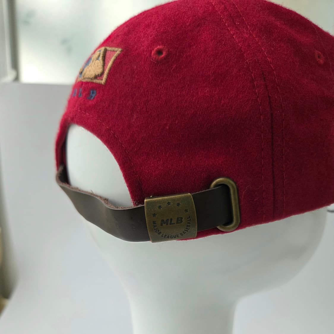 MLB 자수 로고 울 캡  뉴에라 상품이미지6