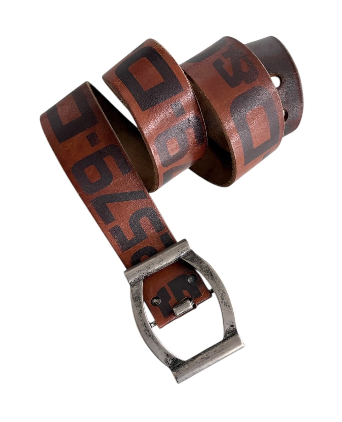 2000‘s 돌체앤가바나 로고 레더 벨트 상품이미지2