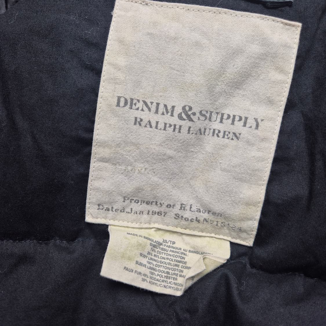 [XS] 폴로 데님앤서플라이 n3b 자켓 상품이미지8