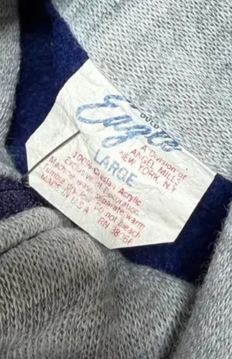 90's 챔피온 래글런 집업자켓 상품이미지7