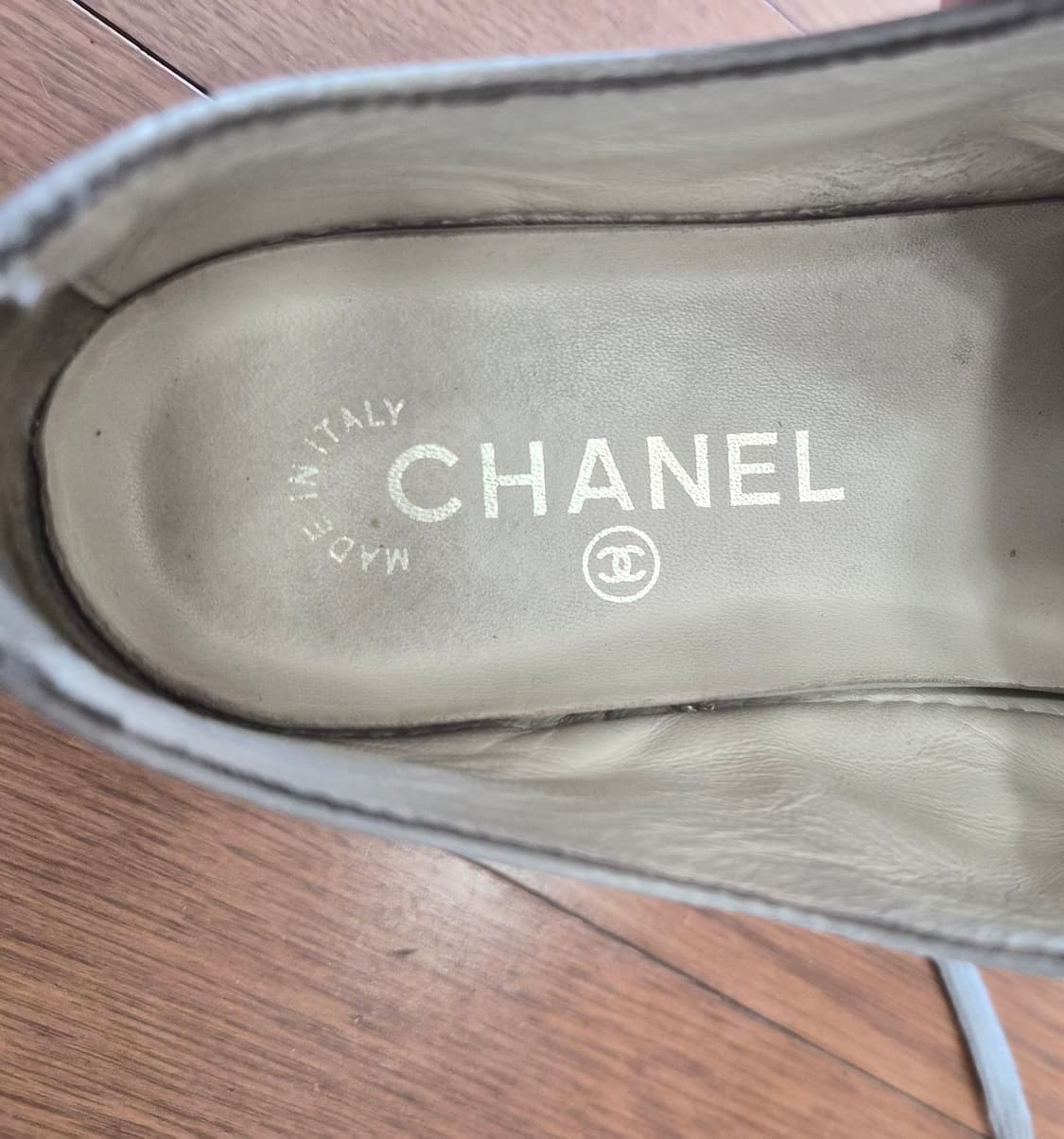 (정품) 샤넬 CC로고 스니커즈 36 (명품 여자 신발 크루즈) 상품이미지7