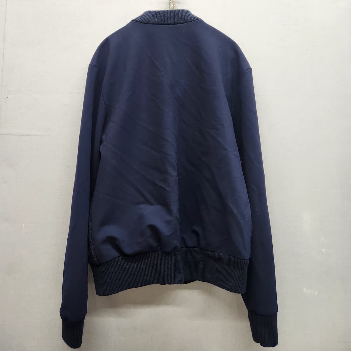 자라 케이블 니트 블루종 자켓 M(L) 상품이미지4