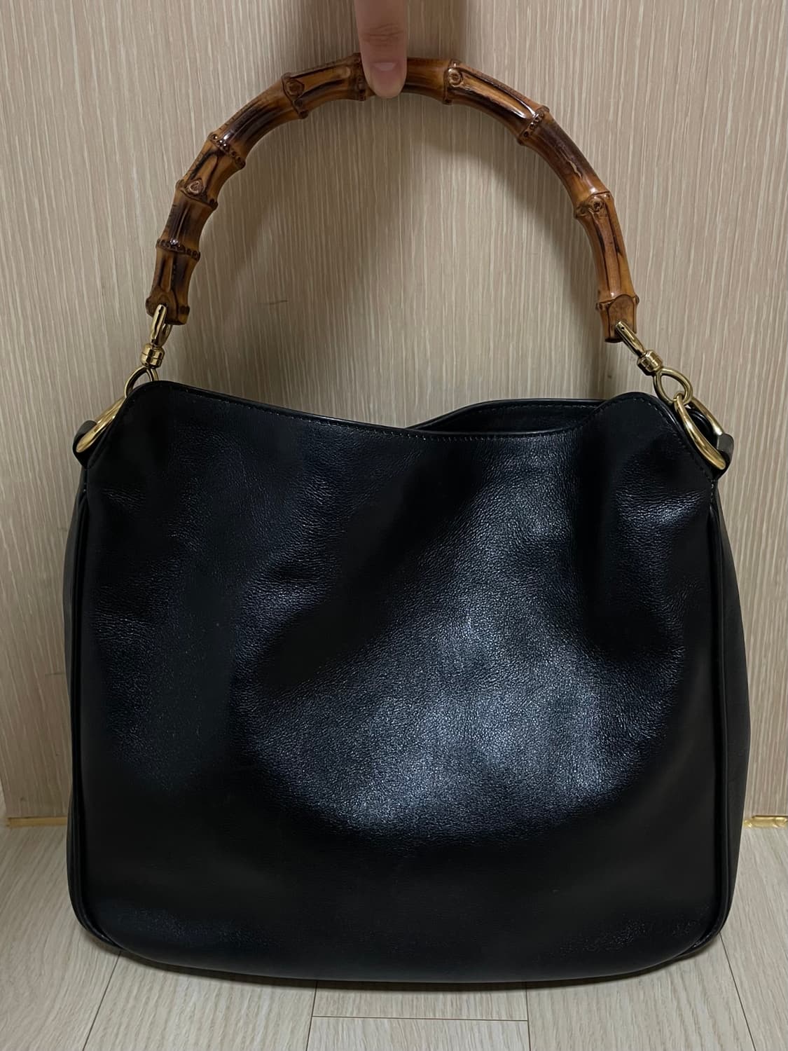 빈티지 구찌 뱀부백 상품이미지3