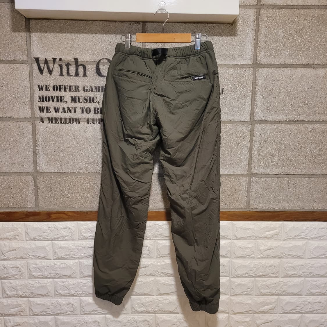 그라미치 카키 기모 팬츠 S 상품이미지2