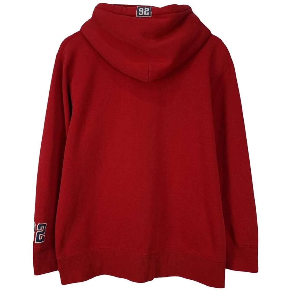 [아베크롬비] 빈티지 빅로고 프린팅 오버핏 후드티 레드 M18522 상품이미지3