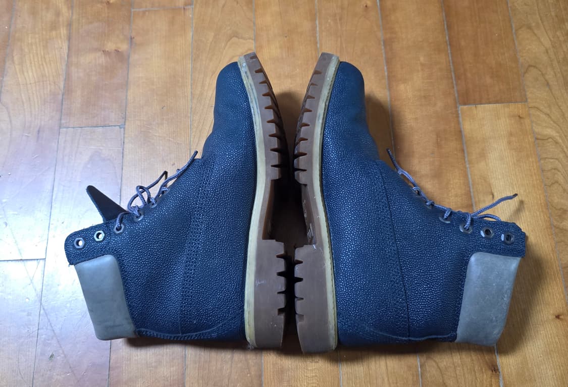 팀버랜드 네이비 헬코아 가죽부츠 260사이즈 상품이미지9