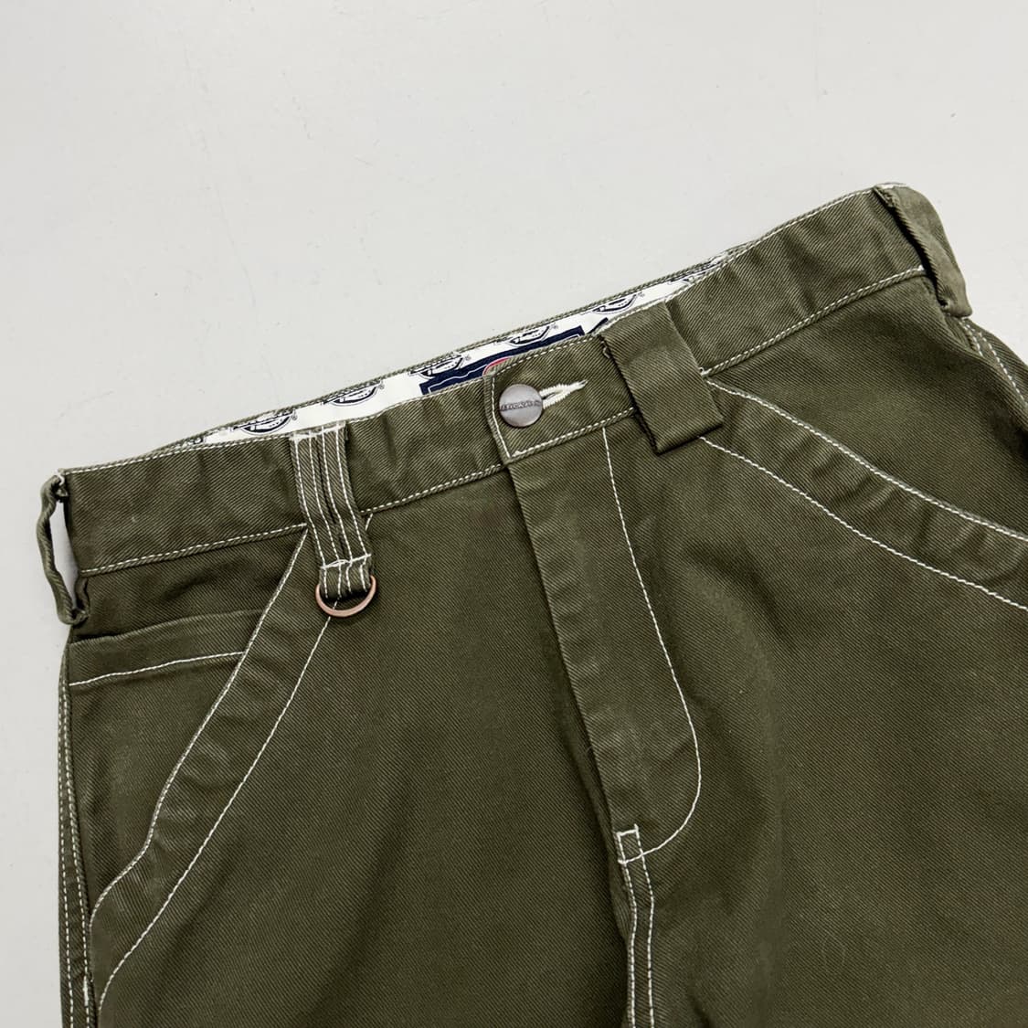 디키즈 카펜터 모스그린 스티치 워크팬츠 상품이미지4