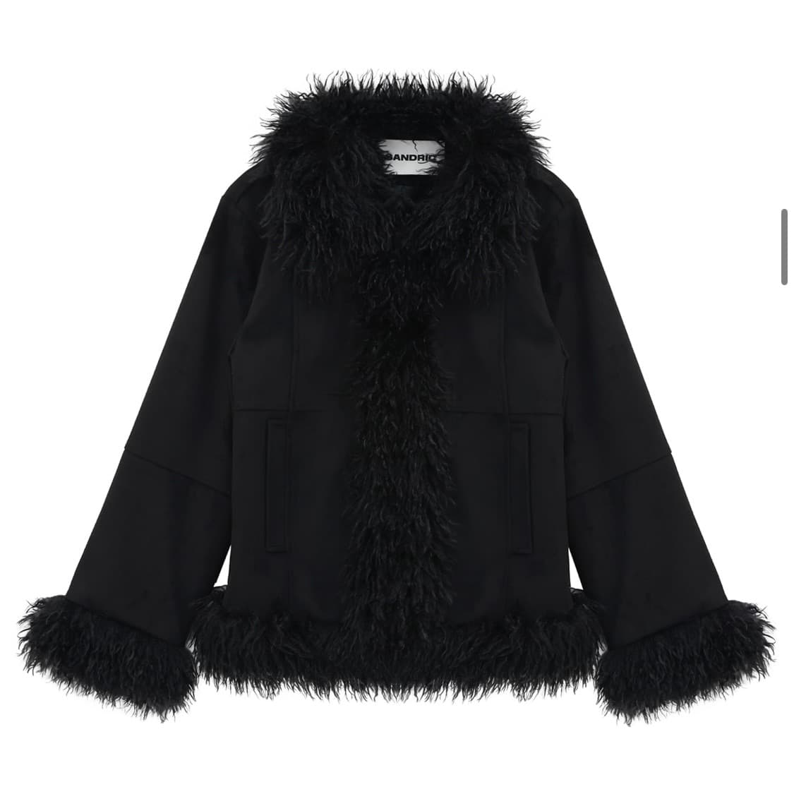 샌드릭 트리밍 퍼 자켓 상품이미지2