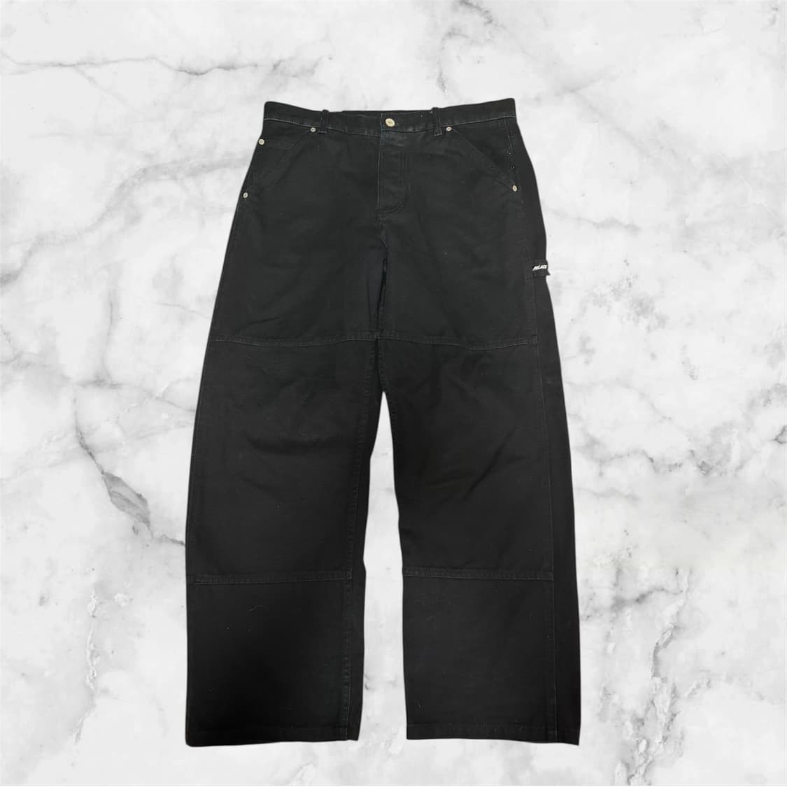 팔라스 헤비 캔버스 워크팬츠 블랙 상품이미지2