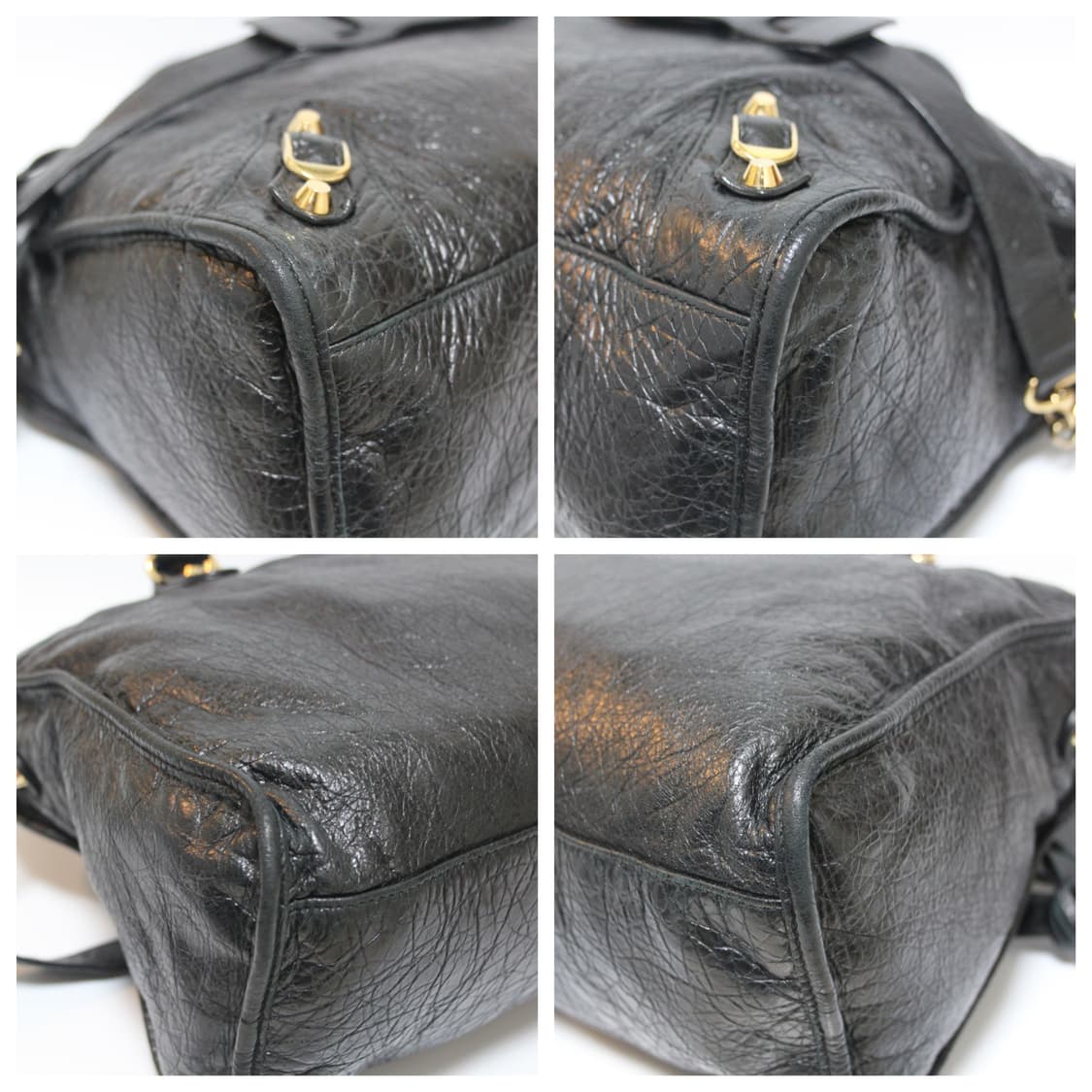 발렌시아가 모터백 시티 블랙 미디엄(정품) 상품이미지4