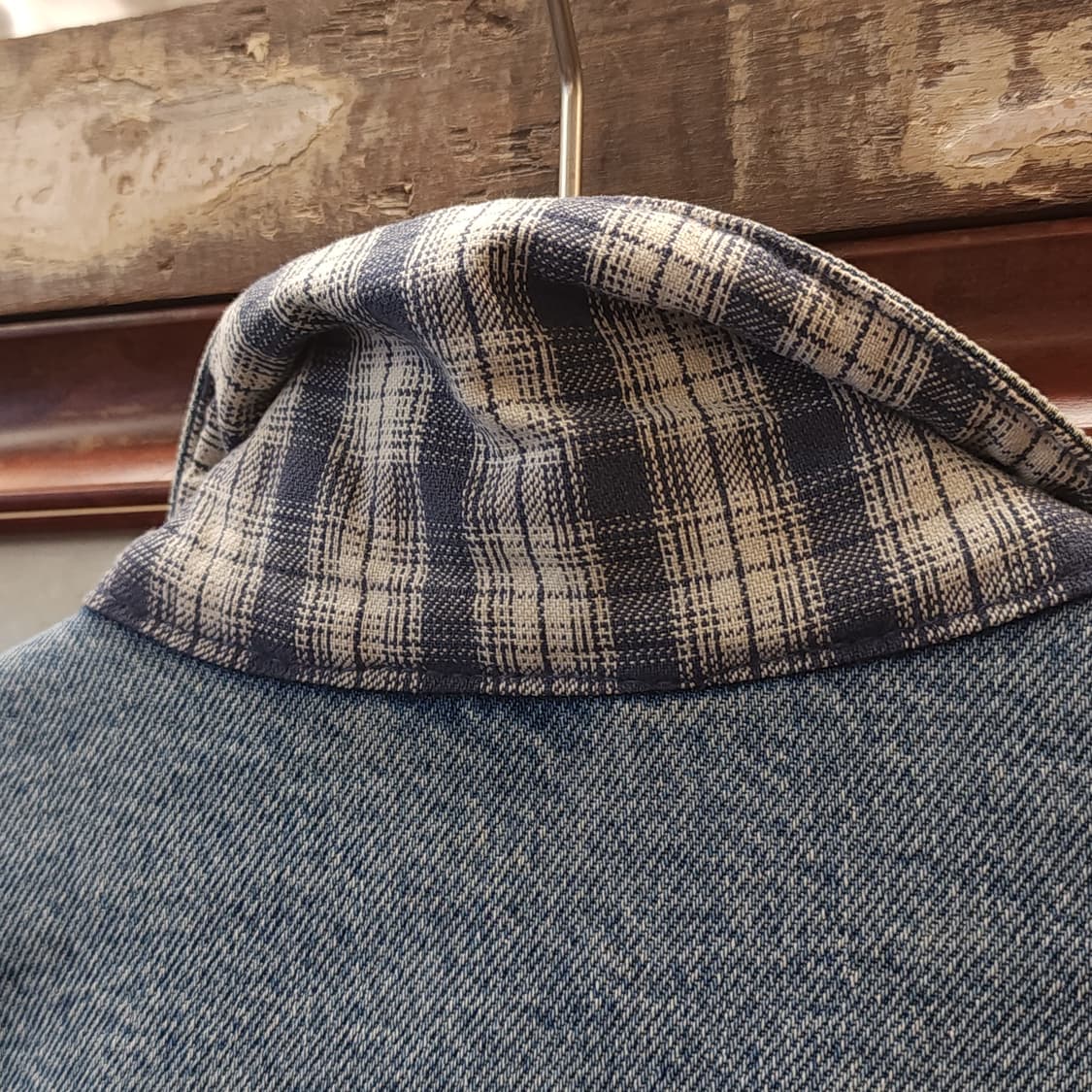 90s 리바이스 데님자켓 트러커 자켓 USA 메이드 L 상품이미지7