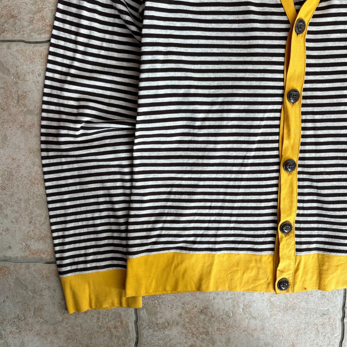 [3] Burberry black label stripe cardigan 상품이미지3