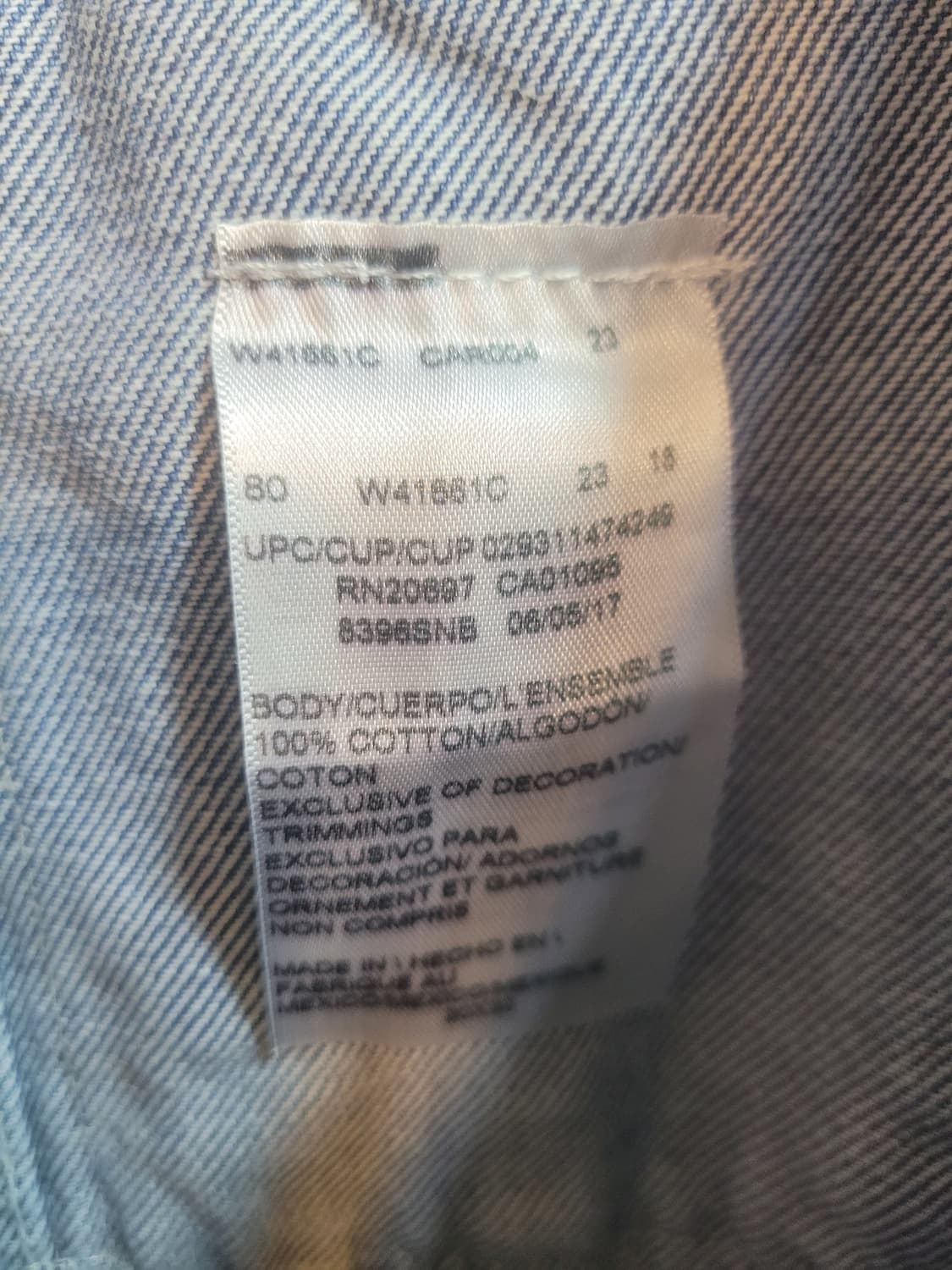 새상품 디키즈 인디고 BIB 오버롤 멜빵바지 30x30 상품이미지5