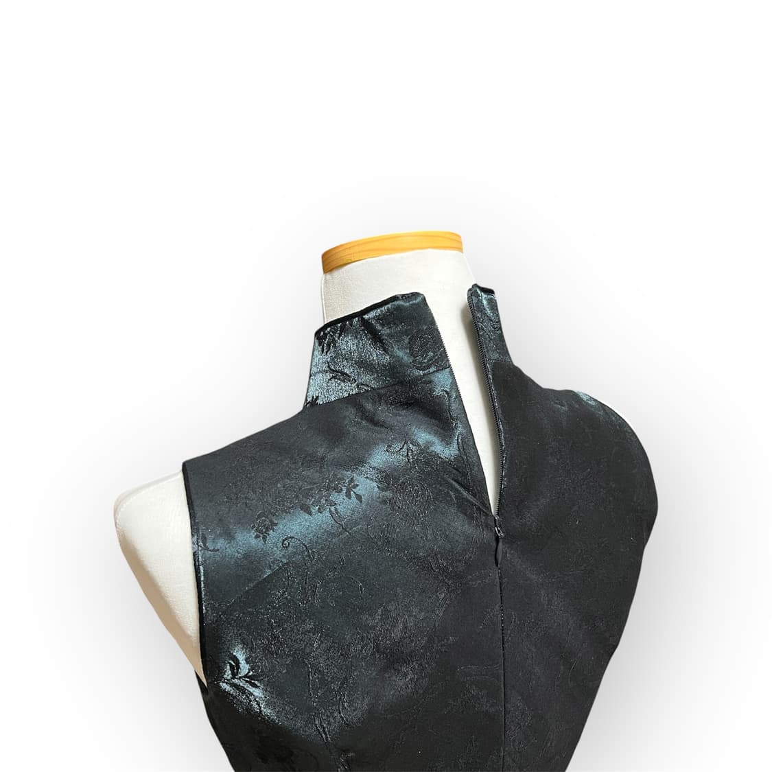 딥 시안 치파오 스타일 원피스 상품이미지4