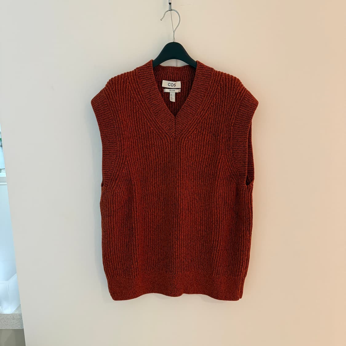 COS 남자 릴랙스핏 니트 베스트 조끼 상품이미지1