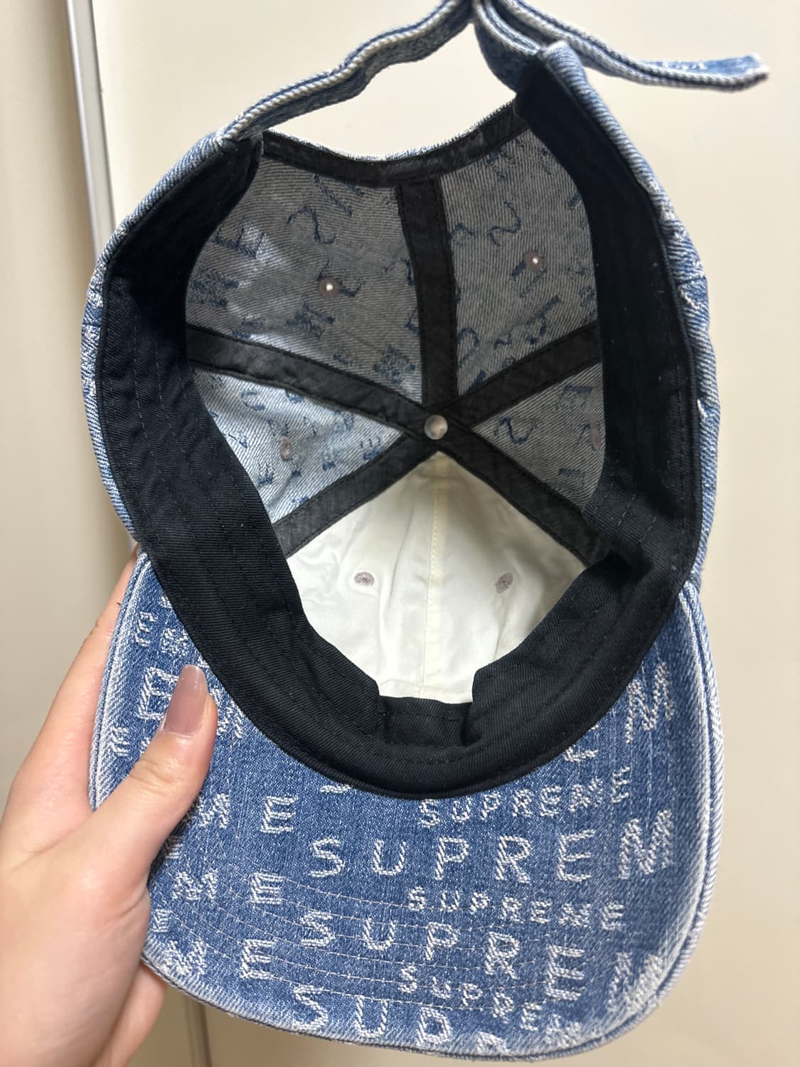 슈프림 데님 볼캡 상품이미지5