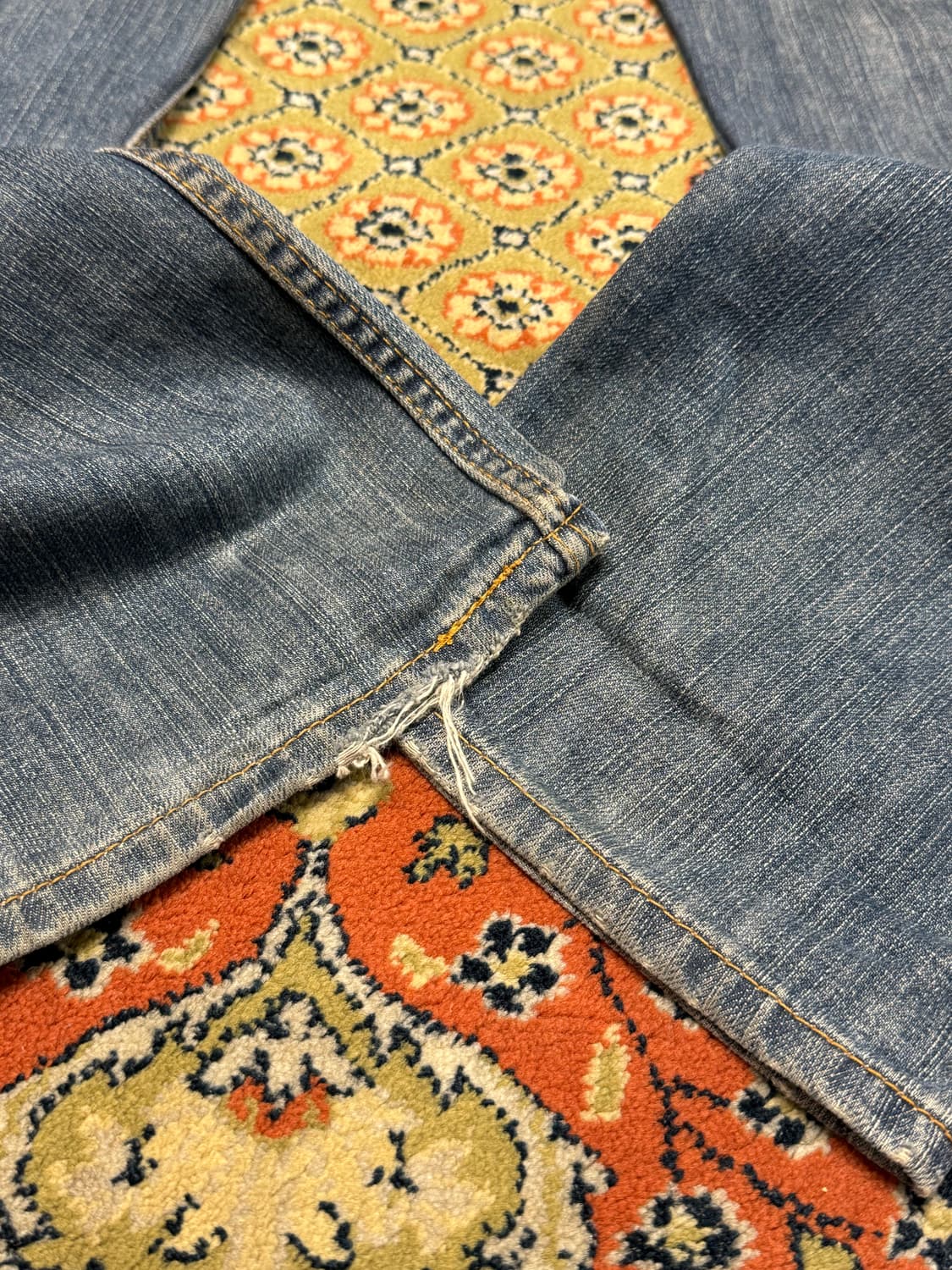 리바이스 빈티지 505 데님팬츠 중청33x32  상품이미지4