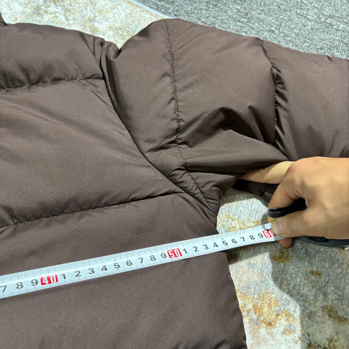 폴로 빈티지 브라운 후드패딩자켓 상품이미지7