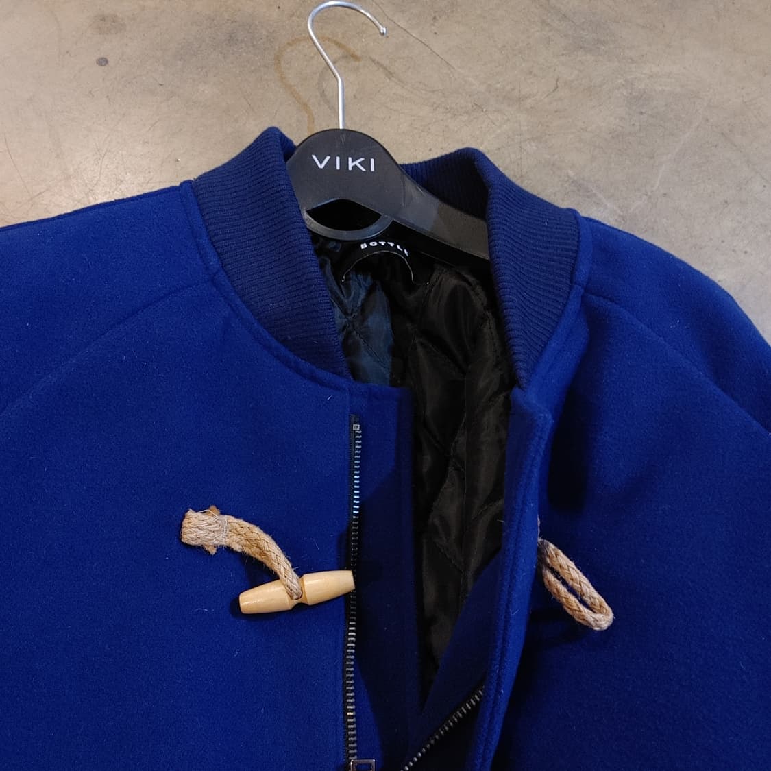 토글 버튼 떡볶이 봄버 자켓 F 상품이미지4