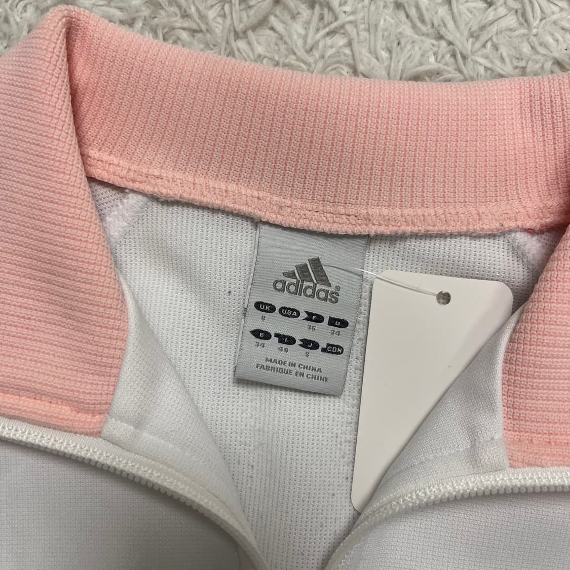 Adidas white pink jersey 상품이미지6