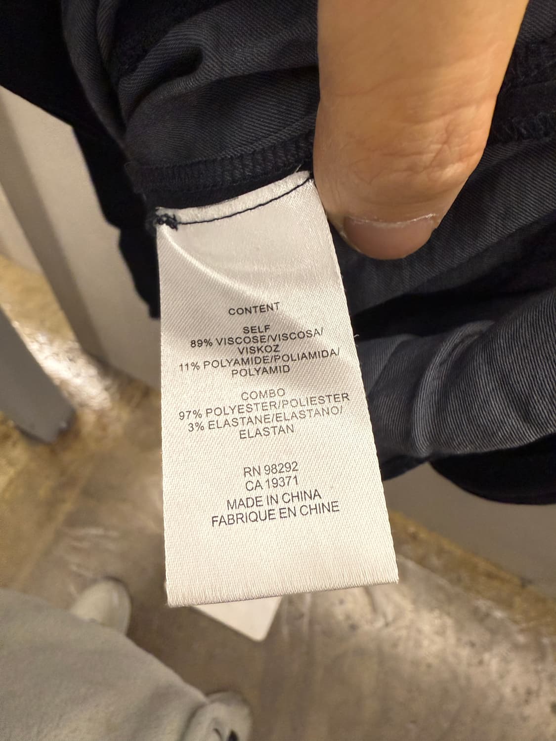 Tibi 블랙 블라우스 사이즈 0 상품이미지5