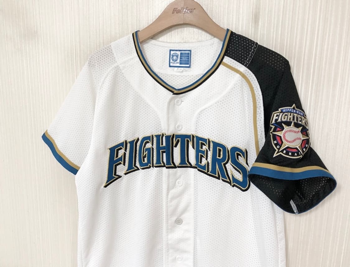 NPB 미즈노 니혼햄파이터스 홈유니폼/져지 M 상품이미지6