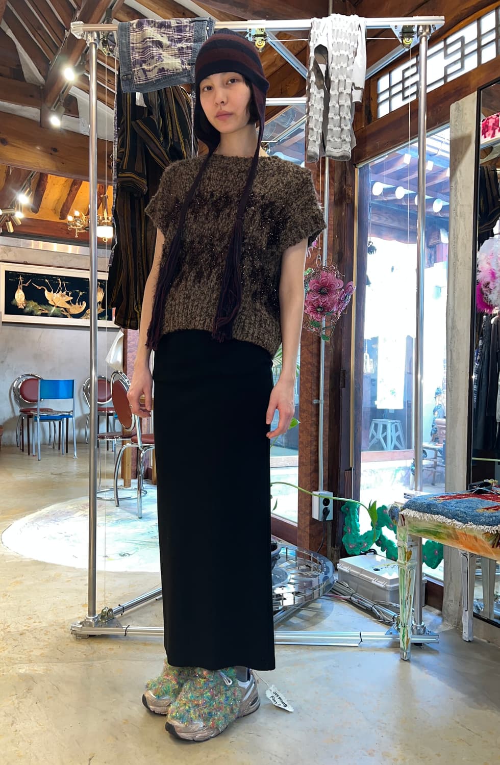 Roberto Collina metallic threading knit 상품이미지7