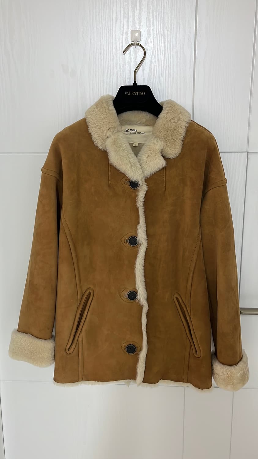 이자벨마랑 무스탕자켓 55,66 정품  상품이미지1