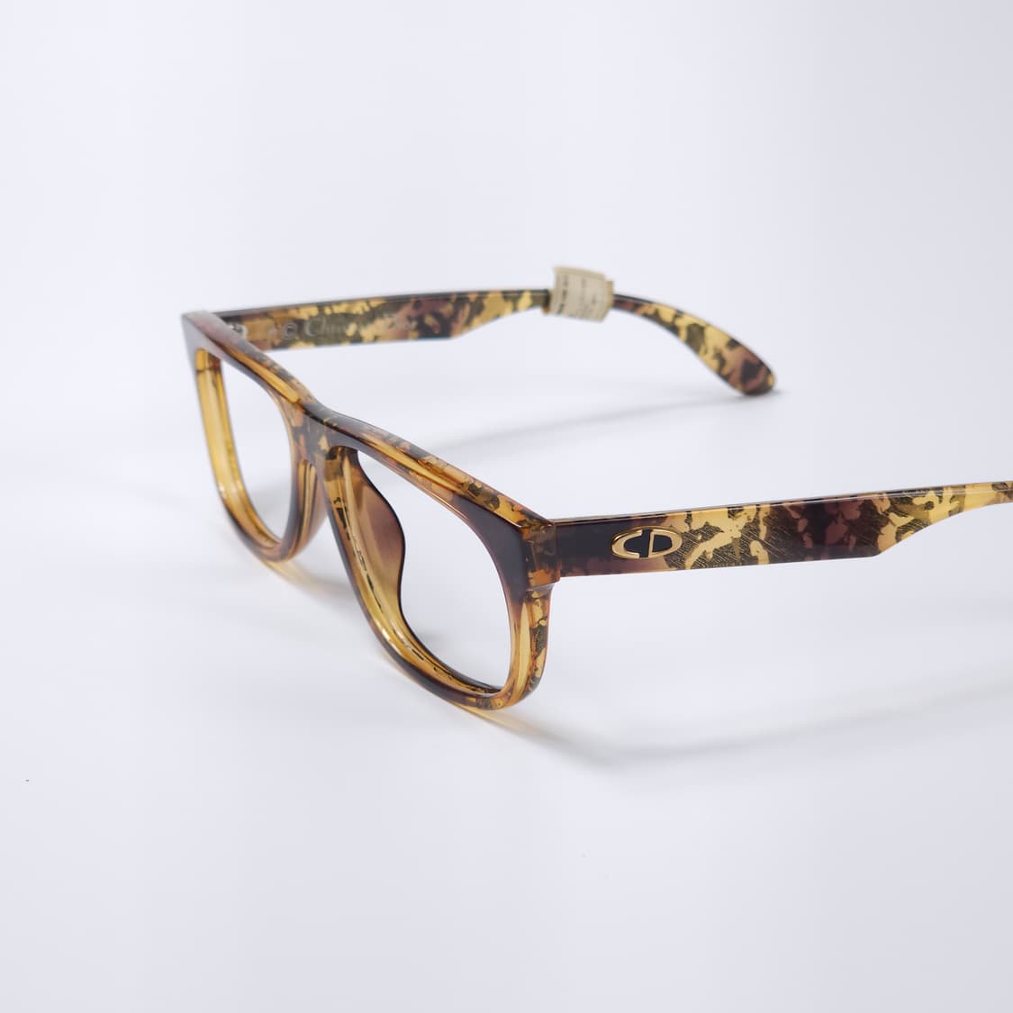 90년도 크리스챤디올 올드빈티지 뿔테 안경 상품이미지1