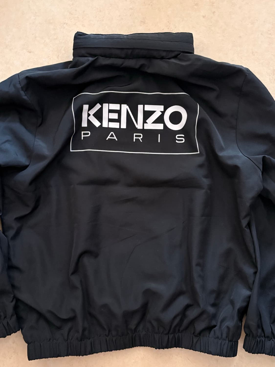 켄조 키즈 KENZO KIDS 로고 집업 자켓 후드 탈부착 블랙 상품이미지2