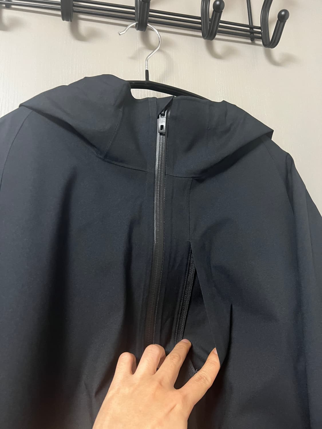 유니클로 블록테크파카 L 블랙 상품이미지5