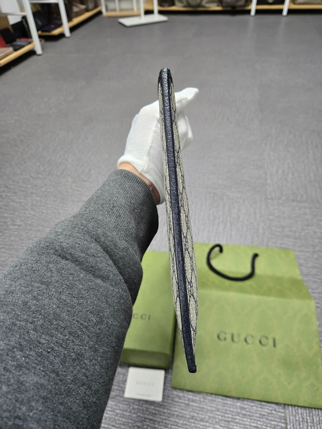 [특가][정품] 구찌 인터로킹 클러치백 상품이미지4