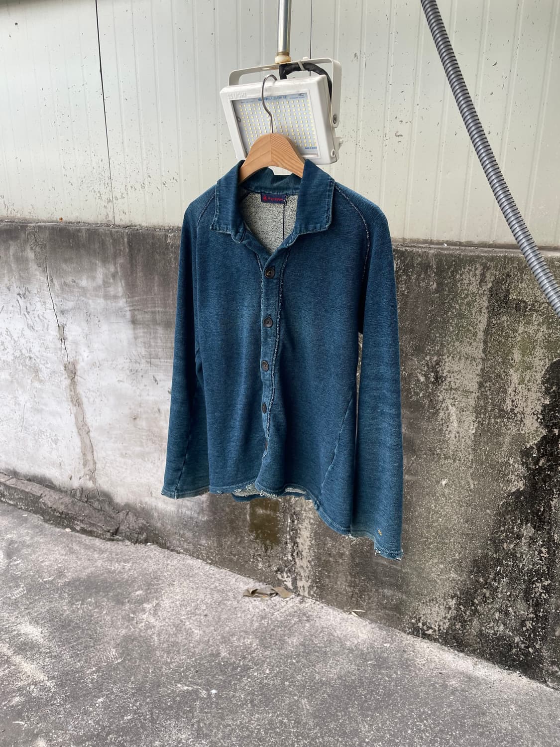 45R 인디고 셔츠 자켓 상품이미지3