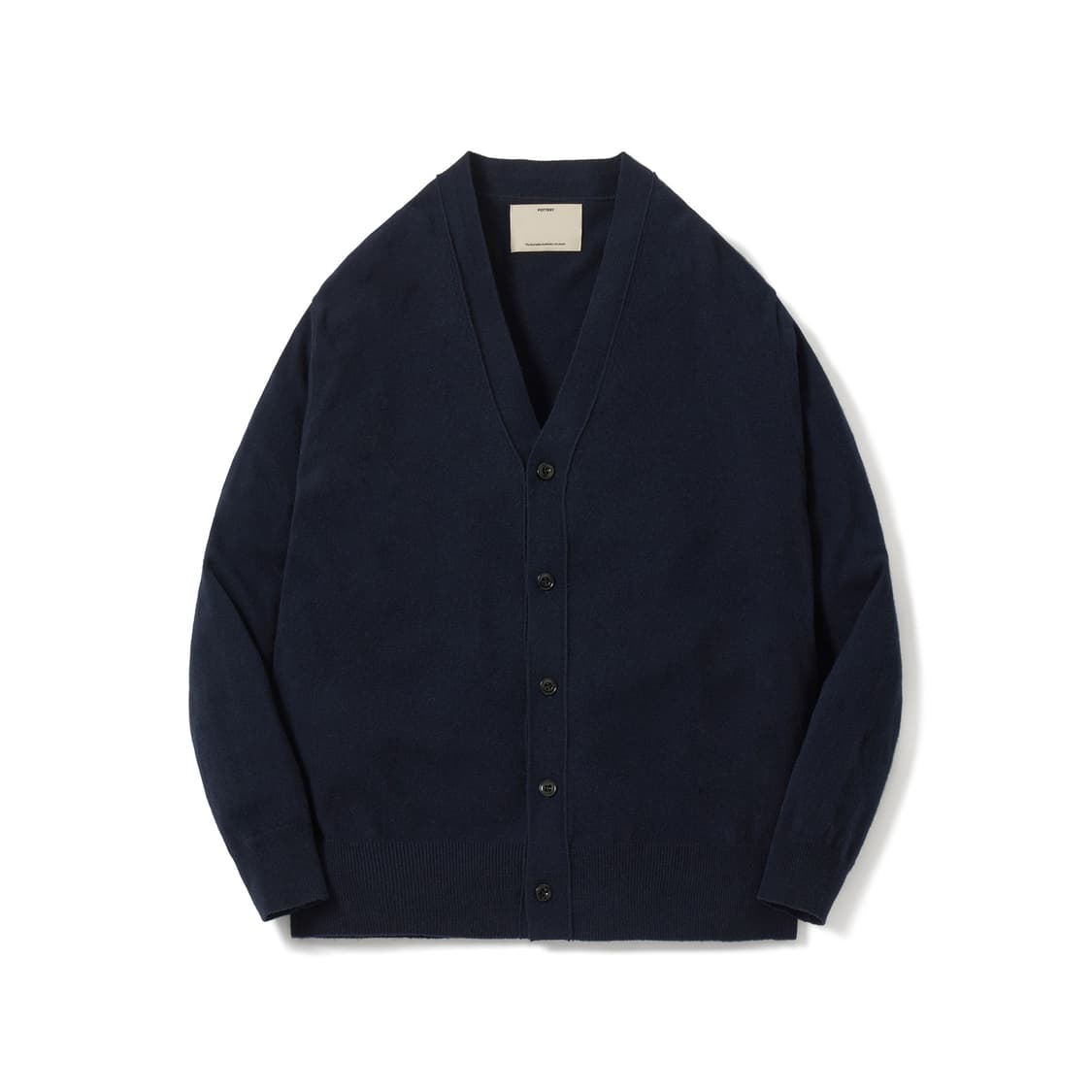 (새상품) 포터리 메리노 울 컴포트 가디건 다크네이비 1사이즈 상품이미지1