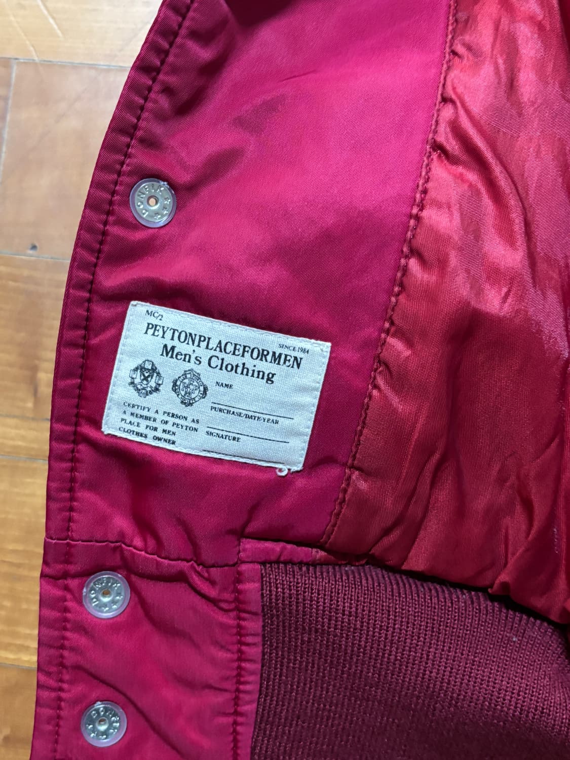 vintage ppfm stadium jacket 105size 상품이미지5