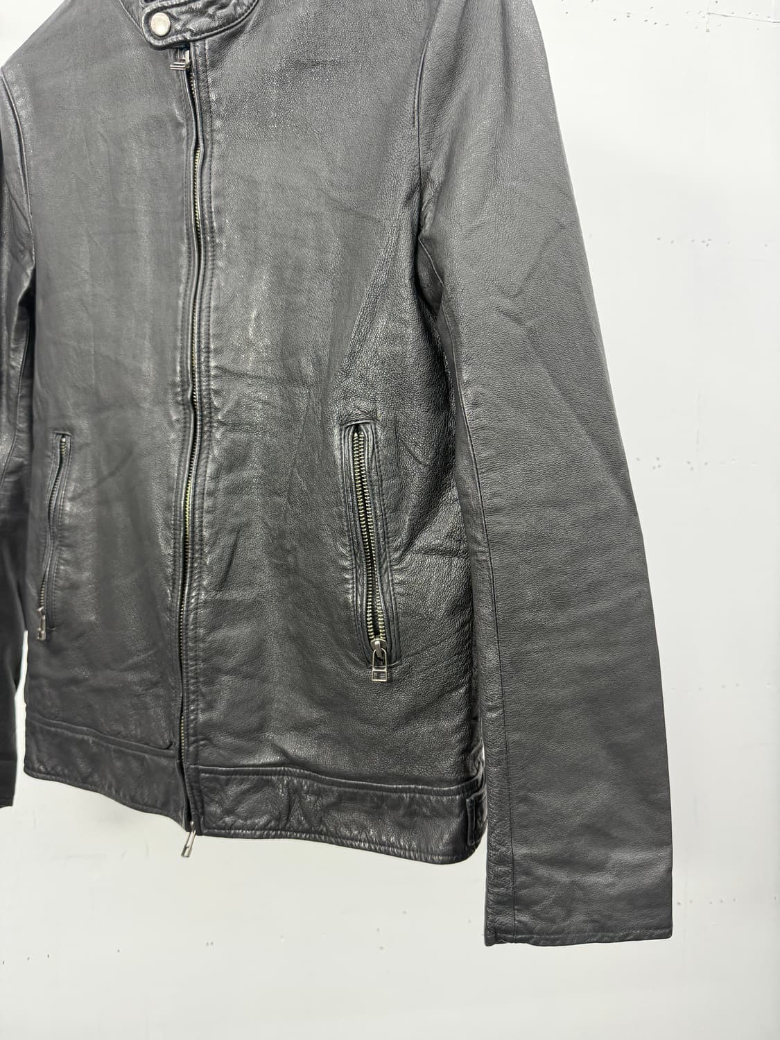 Tass Standard pig leather single biker 상품이미지8