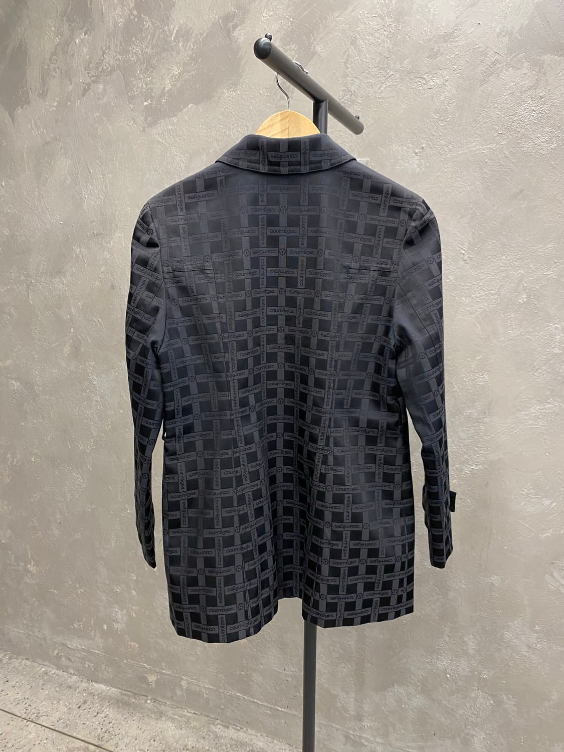 [M] Courreges 꾸레쥬 로고 패턴 자켓 상품이미지5