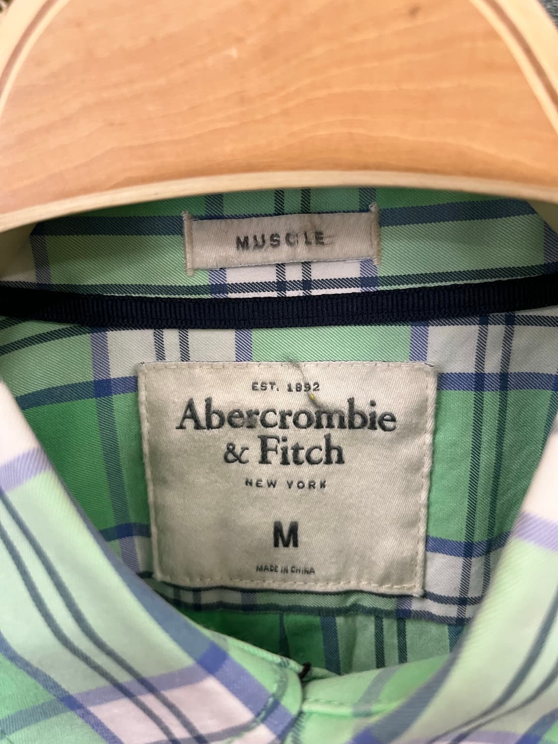 아베크롬비 앤 피치 체크 셔츠 #csz808 상품이미지4