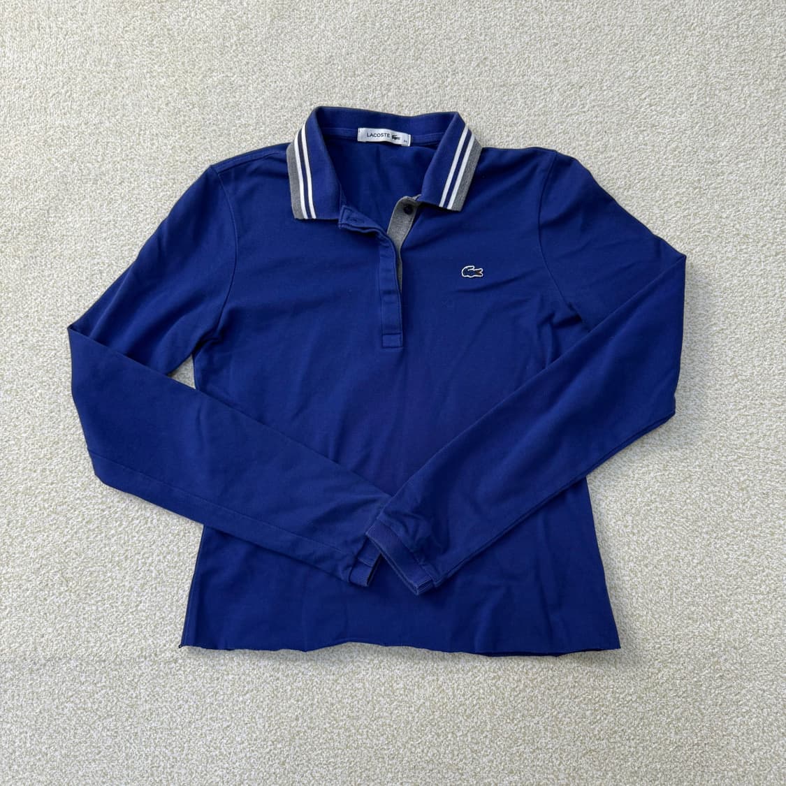 [34] 라코스테 여성 카라 긴팔티셔츠 0115T1 상품이미지1