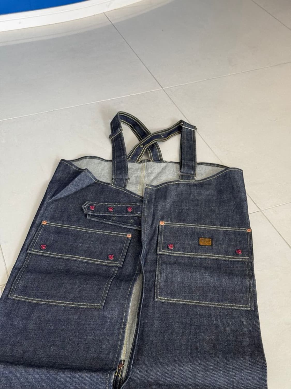 DENIM APRON JACKET 데님 에이프런 재킷 상품이미지2