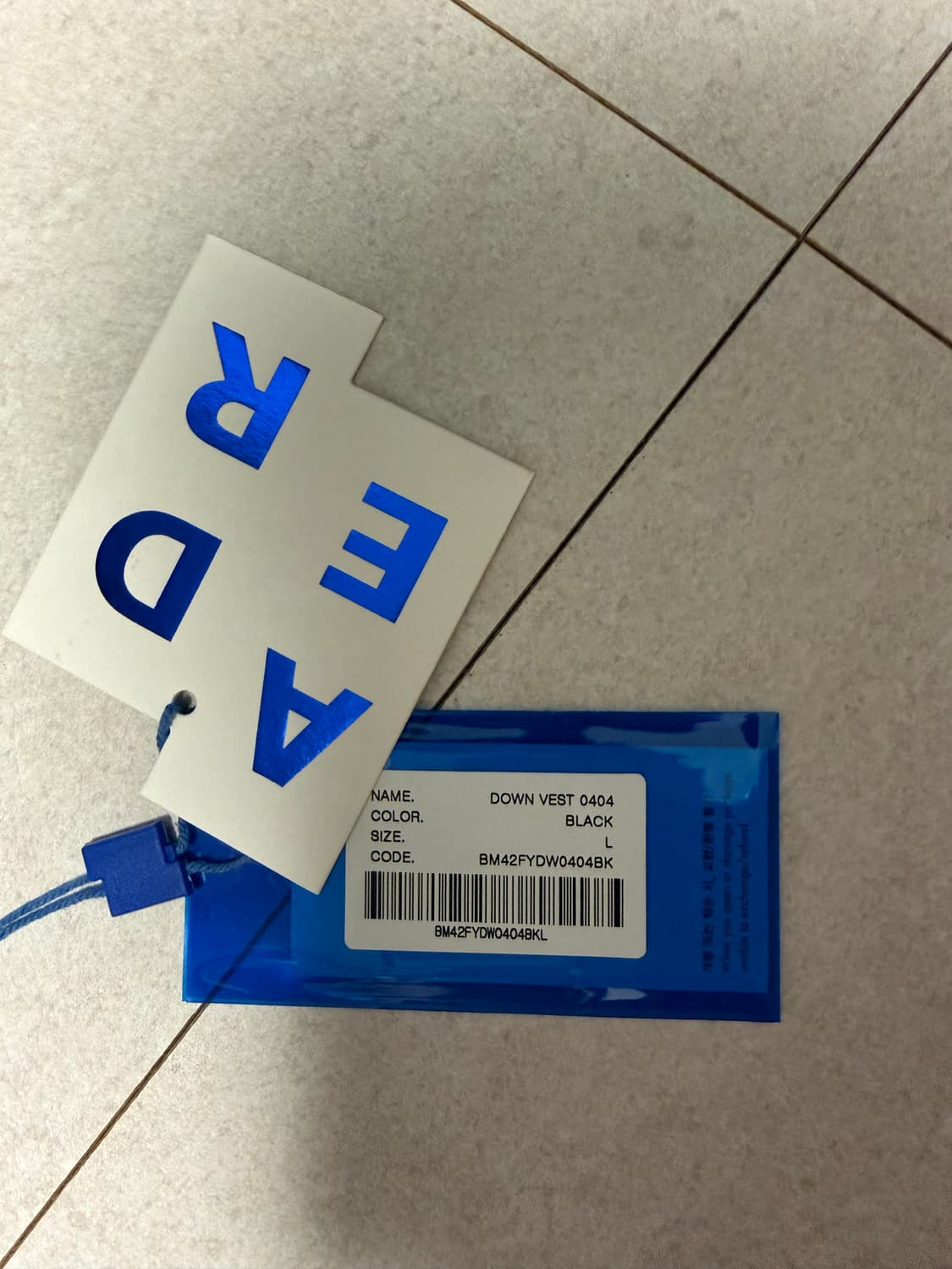 아더에러 패딩 조끼 puffer Vest 새상품 상품이미지6