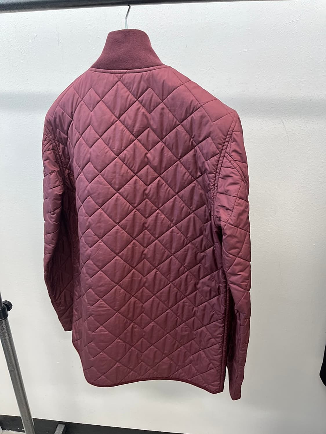 105) 던힐 버건디 누빔자켓  상품이미지5