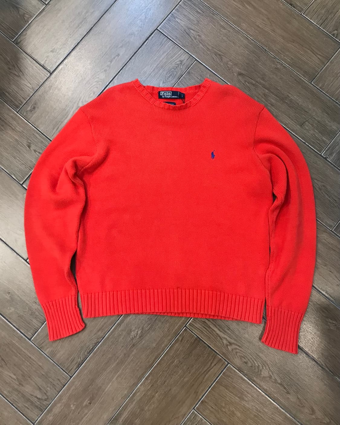 🐻🧡폴로 랄프로렌 오렌지 코튼 니트 🐻🧡 상품이미지4