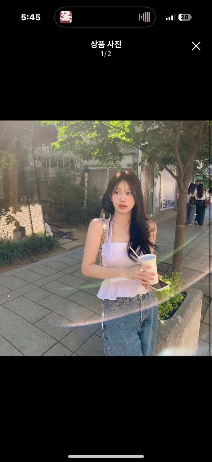 온트 모아 블라우스 상품이미지1