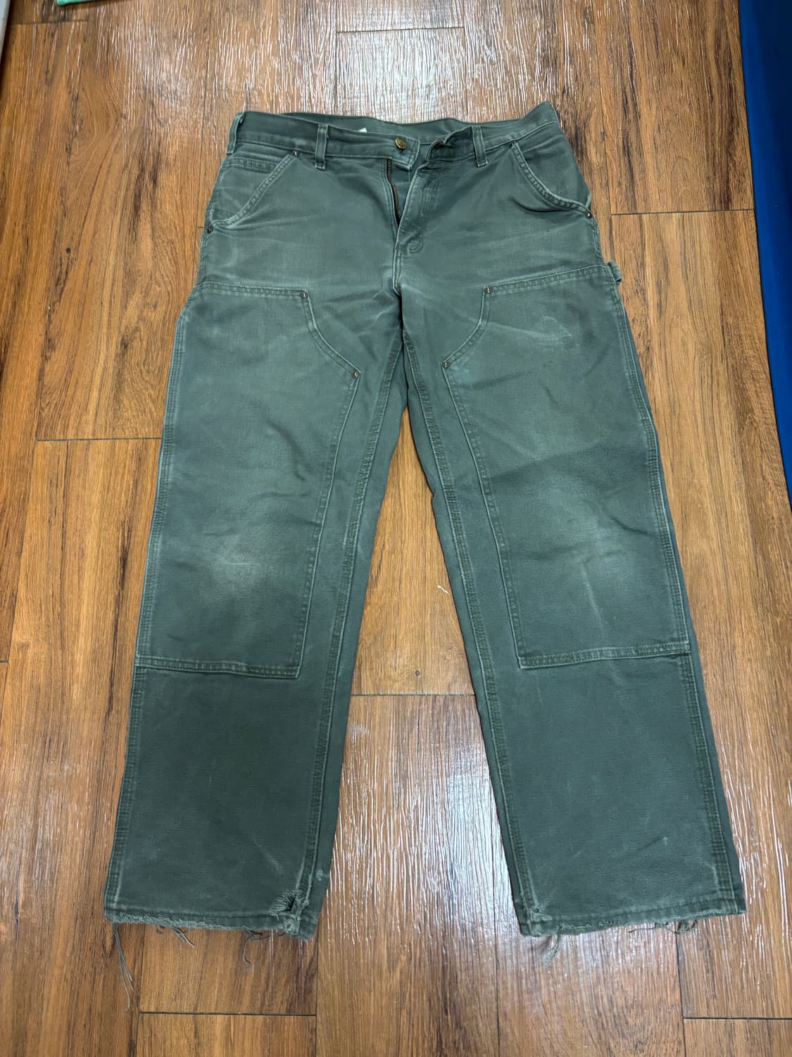 00s 칼하트 더블니 모스그린 상품이미지1