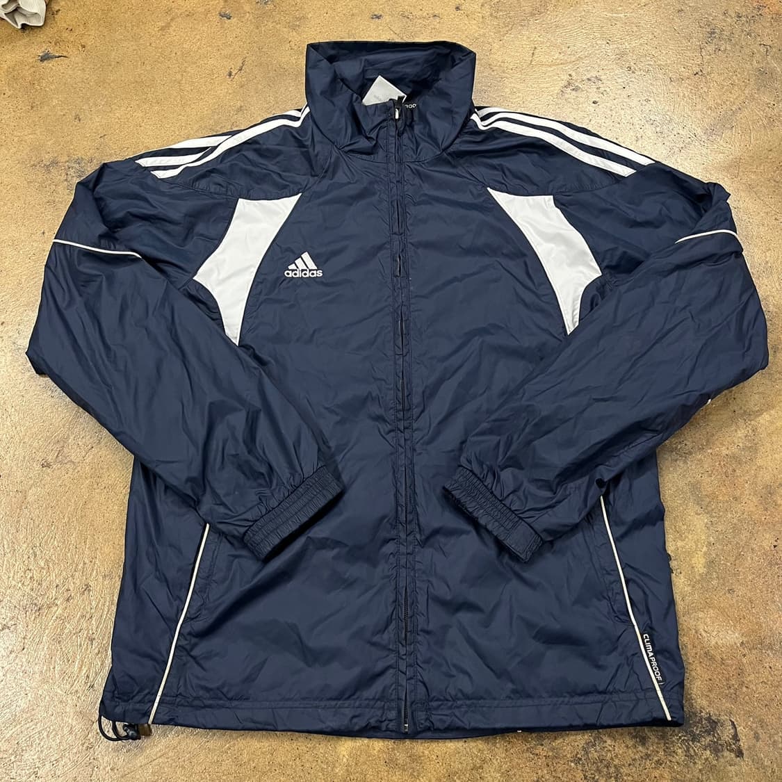 [정품/100] 아디다스 네이비 바람막이 자켓 b15 상품이미지2