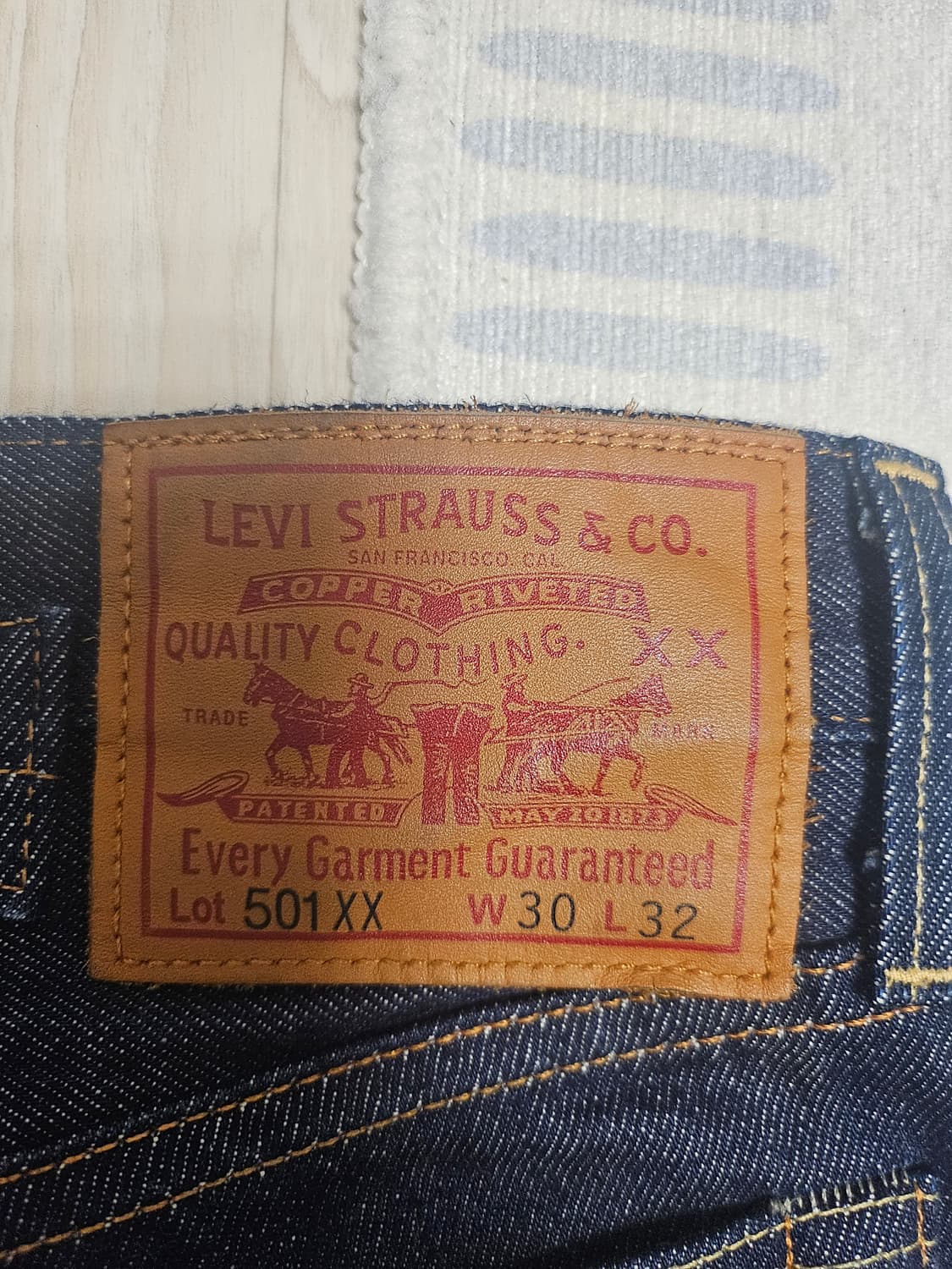 리바이스 LVC 37501 데님팬츠 30 상품이미지8