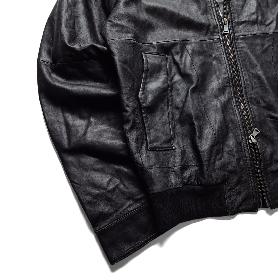 [M] 캘빈클라인 양가죽 블루종 자켓 상품이미지3